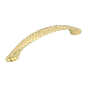 Jaladera, latón brillante, estilo Elipse, 128 mm