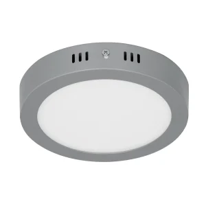 Plafón redondo, moderno, 12 W, 6500K, LED, gris Volteck 47347 Volteck 47347