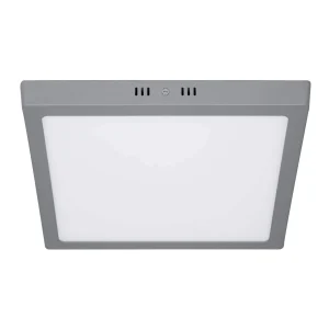 Plafón cuadrado, moderno, 24 W, 6500 K, LED, gris Volteck 47449 Volteck 47449