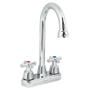 Mezcladora p/lavabo,manerales cruceta,tipo bar,cromo, Aqua