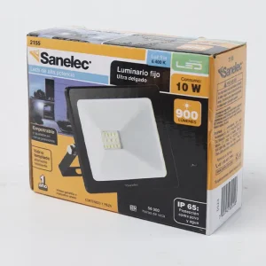 Luminario Fijo Ultra Delgado 10 W SANELEC